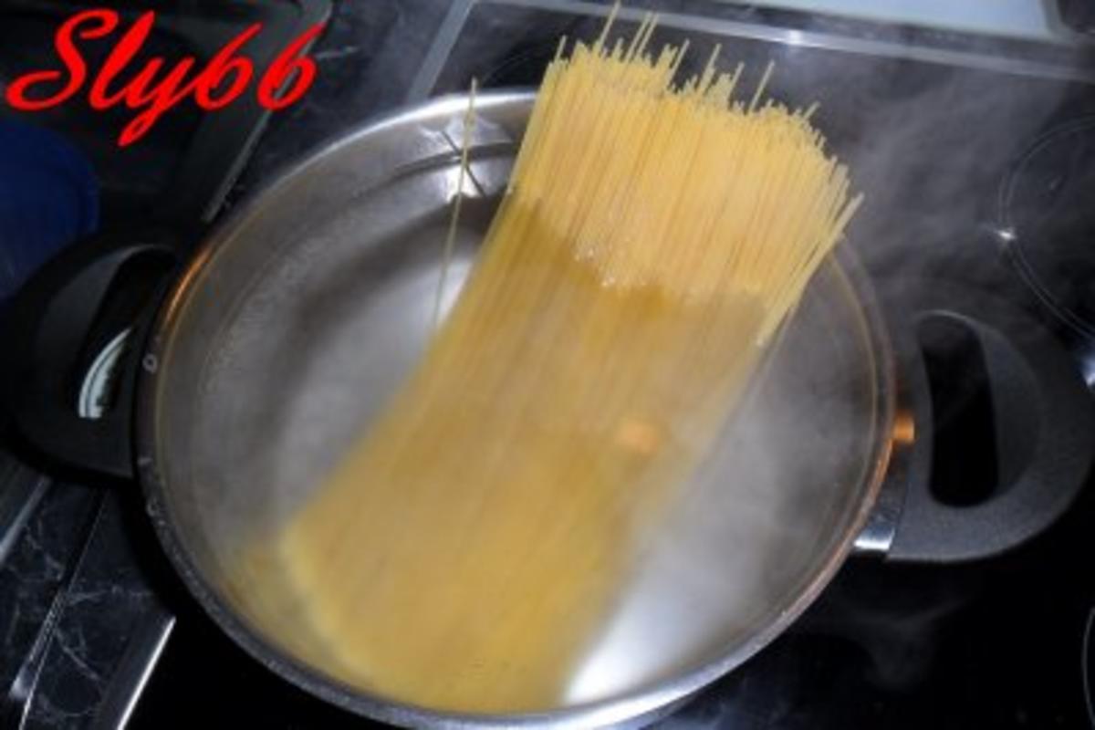 Nudelgerichte:Spaghetti mit Gorgonzola-Soße - Rezept - Bild Nr. 3