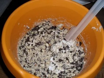 Weihnachtsplätzchen: Schoko-Mandelmakronen ca. 30 - 40 Stück - Rezept - Bild Nr. 4