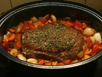 Rezept: Rinderschmorbraten Rinderschmorbraten - Rezept