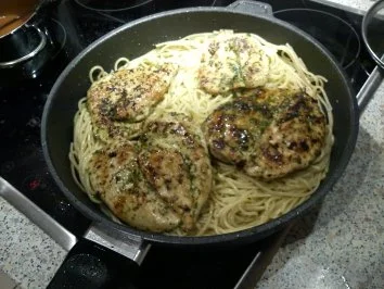 Hähnchenbrust in Bärlauchpesto - Rezept - Bild Nr. 3