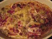 ÜBERBACKENE CAMEMBERT-PREISELBEER-SCHNITZEL - Rezept