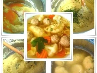 Rezept: Hochzeitsuppe mit Grießnockerln Bild Nr. 11 Hochzeitsuppe mit Grießnockerln - Rezept - Bild Nr. 11