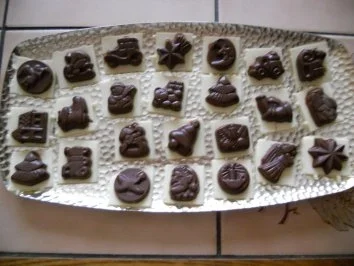 SCHOKOLADE - Minitäfelchen - Rezept