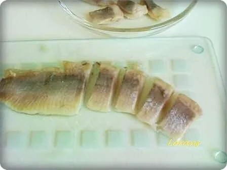 Rezept: Matjessalat mit Pellkartoffeln Bild Nr. 3 Matjessalat mit Pellkartoffeln - Rezept - Bild Nr. 3