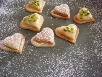 -Weihnachten- zitronige Herzchen - Rezept