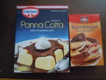 Rezept: Nougat Panna Cotta Bild Nr. 2 Nougat Panna Cotta - Rezept - Bild Nr. 2