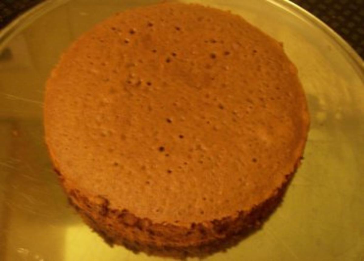 Backen: Mini-Kirsch-Torte mit Cappuccino-Boden - Rezept - Bild Nr. 5