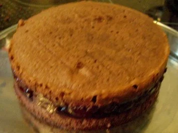 Backen: Mini-Kirsch-Torte mit Cappuccino-Boden - Rezept - Bild Nr. 7