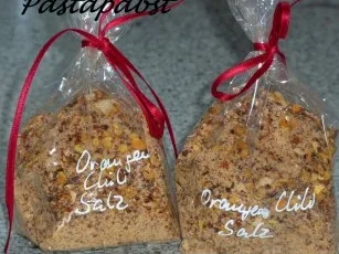 Rezept: Orangen-Chili-Salz Orangen-Chili-Salz - Rezept