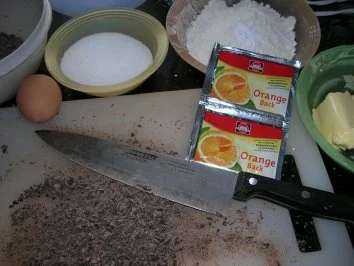 Rezept: Schoko-Orangen Plätzchen Bild Nr. 3 Schoko-Orangen Plätzchen - Rezept - Bild Nr. 3