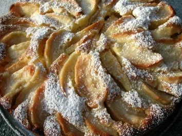 Rezept: Apfel-Marzipan Kuchen Apfel-Marzipan Kuchen - Rezept
