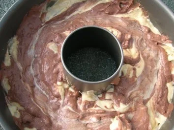 Rezept: Marmorkuchen mit Mandel und Creme fraiche Bild Nr. 3 Marmorkuchen mit Mandel und Creme fraiche - Rezept - Bild Nr. 3