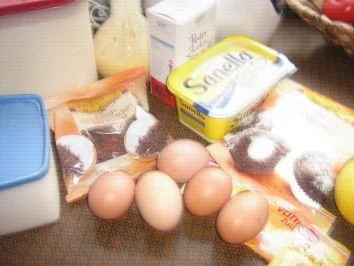 Kokos-Schokokuchen mit Eierlikör - Rezept - Bild Nr. 2