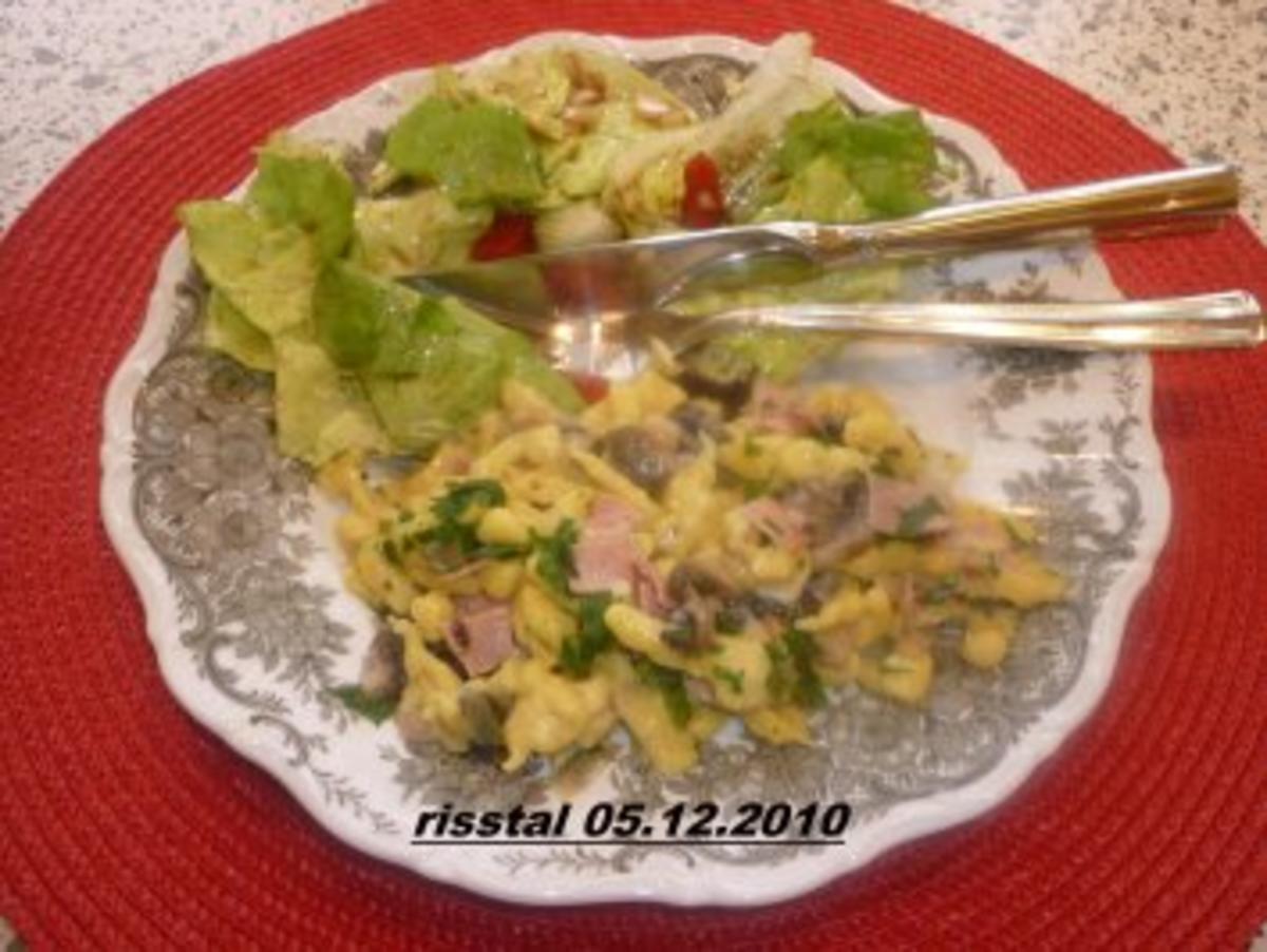 Bilder für Champignon-Spätzlespfanne - Rezept