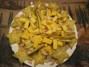 Rezept: Vitamin-Sonnenteller "Herbstzeit 2010" Vitamin-Sonnenteller "Herbstzeit 2010" - Rezept