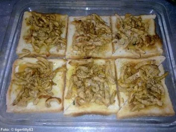 Champignon-Toast "Förster Art" - Rezept