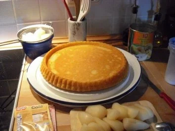 Rezept: Birnentorte - superschnell Bild Nr. 2 Birnentorte - superschnell - Rezept - Bild Nr. 2