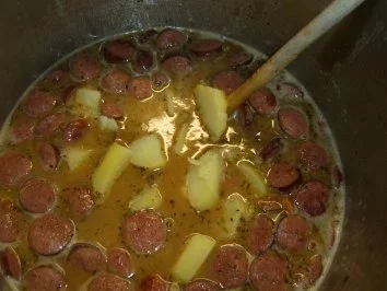 Rezept: meine schnelle Linsensuppe meine schnelle Linsensuppe - Rezept