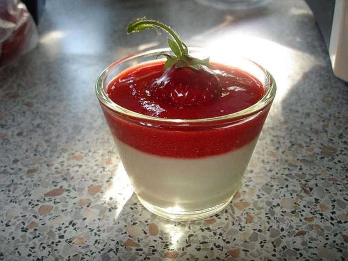 Joghurtcreme mit Himbeeren - Rezept