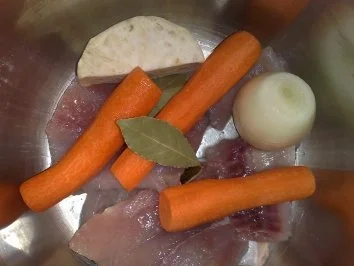 Karpfen mit Ei und Gemüse in Aspik - Rezept - Bild Nr. 5