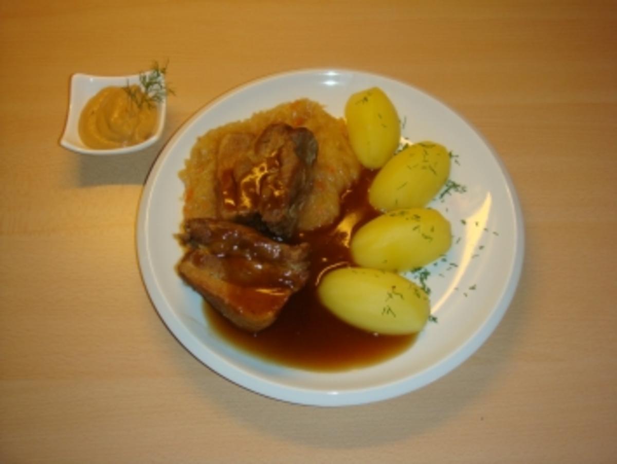 geschmorte Rippchen - Rezept