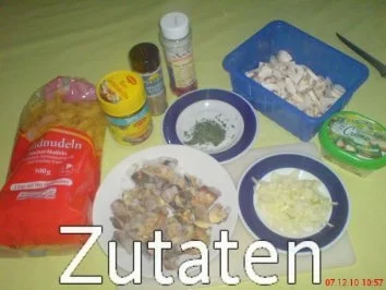 Pilzpfanne mit Nudeln - Rezept - Bild Nr. 2