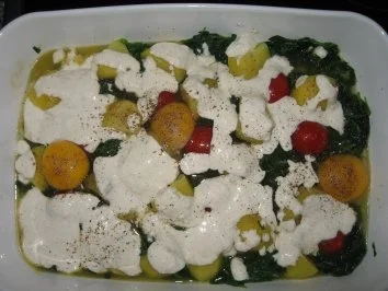 Rezept: Spinatkartoffel Spinatkartoffel - Rezept