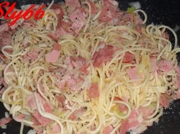 Rezept: Nudelgerichte:Spaghetti mit Gemüse und Wurst Bild Nr. 10 Nudelgerichte:Spaghetti mit Gemüse und Wurst - Rezept - Bild Nr. 10