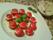 Gefüllte Cocktailtomaten mit Ricottacremefüllung - Rezept