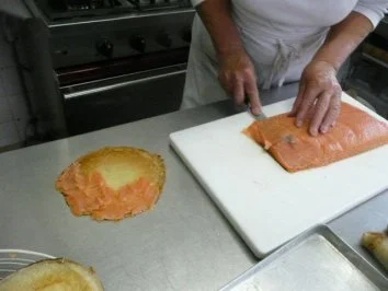 CRESPELLE : Lachs nach " Liz" - Rezept - Bild Nr. 4