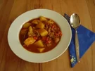 Hackfleisch-Kartoffel-Eintopf mit Paprika - Rezept