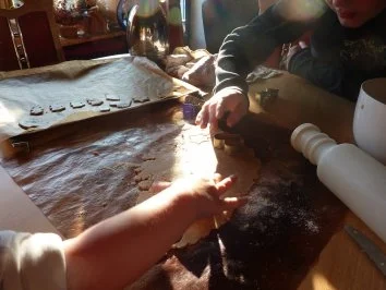 Weihnachten: Marzipan-Zucker-Plätzchen - Rezept - Bild Nr. 4