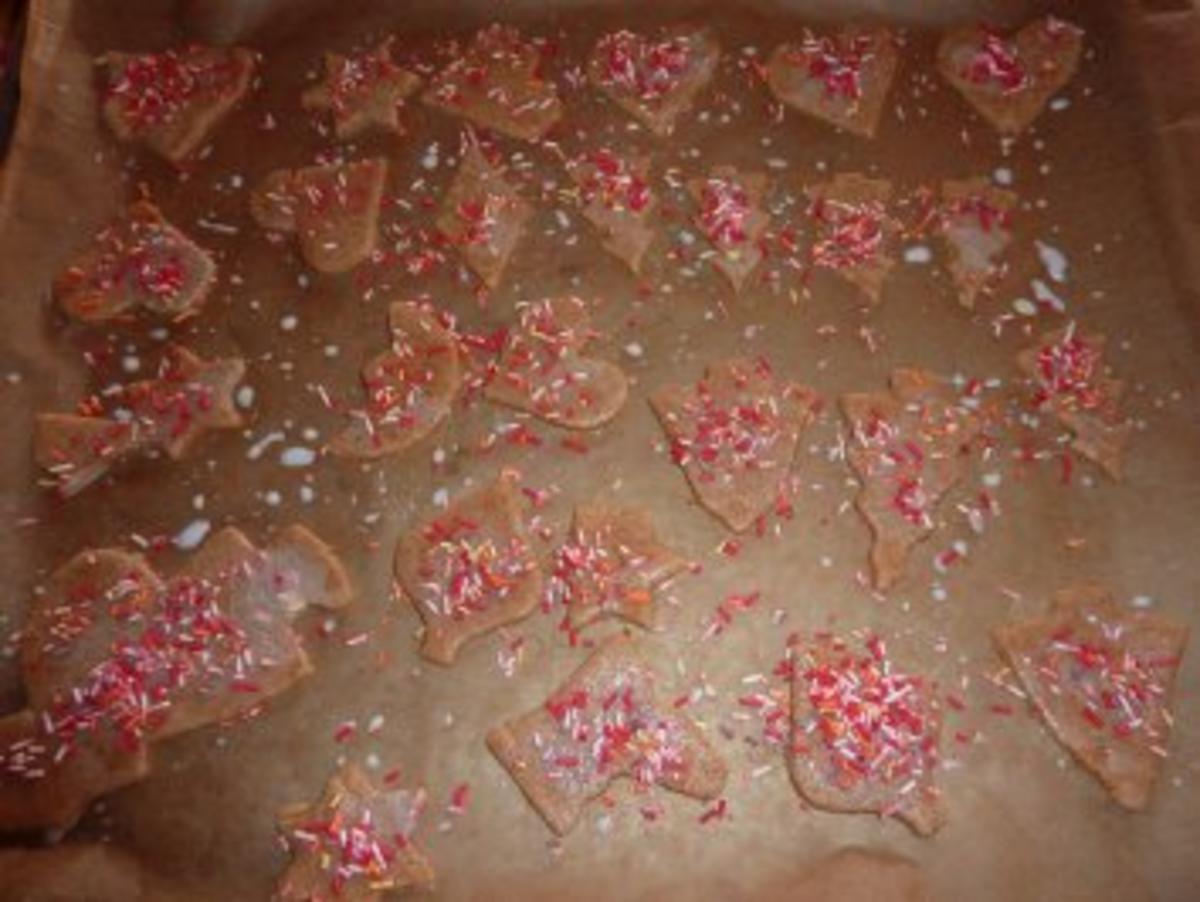Weihnachten: Marzipan-Zucker-Plätzchen - Rezept - Bild Nr. 5