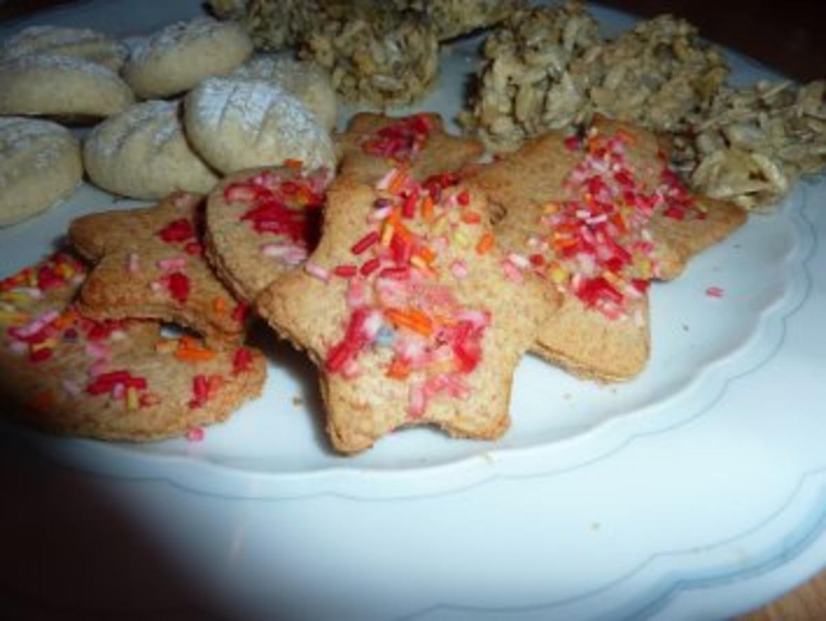 Weihnachten: Marzipan-Zucker-Plätzchen - Rezept - Bild Nr. 7