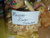 Weihnachten: Marzipan-Zucker-Plätzchen - Rezept