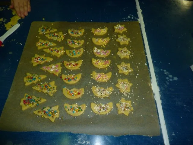 Weihnachten: Marzipan-Zucker-Plätzchen - Rezept - Bild Nr. 9