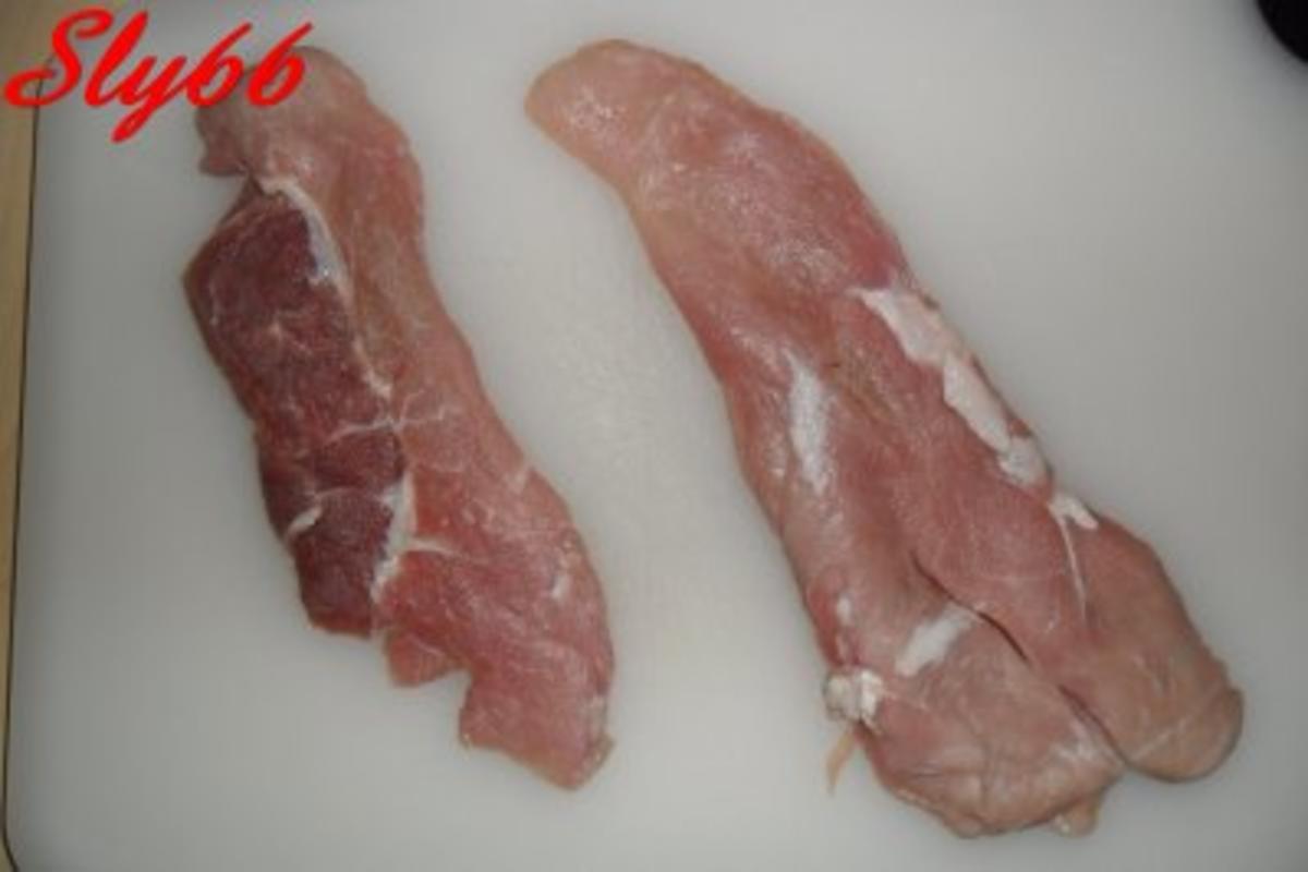 Fleischgerichte:Schnitzel in Champignon-Rahmsoße - Rezept - Bild Nr. 2