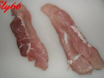 Fleischgerichte:Schnitzel in Champignon-Rahmsoße - Rezept - Bild Nr. 2