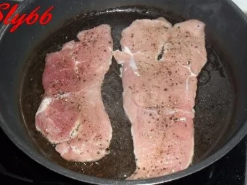 Fleischgerichte:Schnitzel in Champignon-Rahmsoße - Rezept - Bild Nr. 5