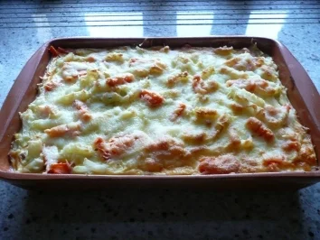 Rezept: Gemüseauflauf mit Hackfleisch Gemüseauflauf mit Hackfleisch - Rezept