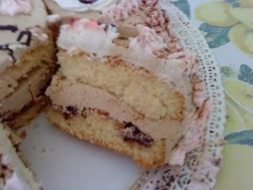 Zwergi's Cappuccino - Sahne - Torte - Rezept - Bild Nr. 10