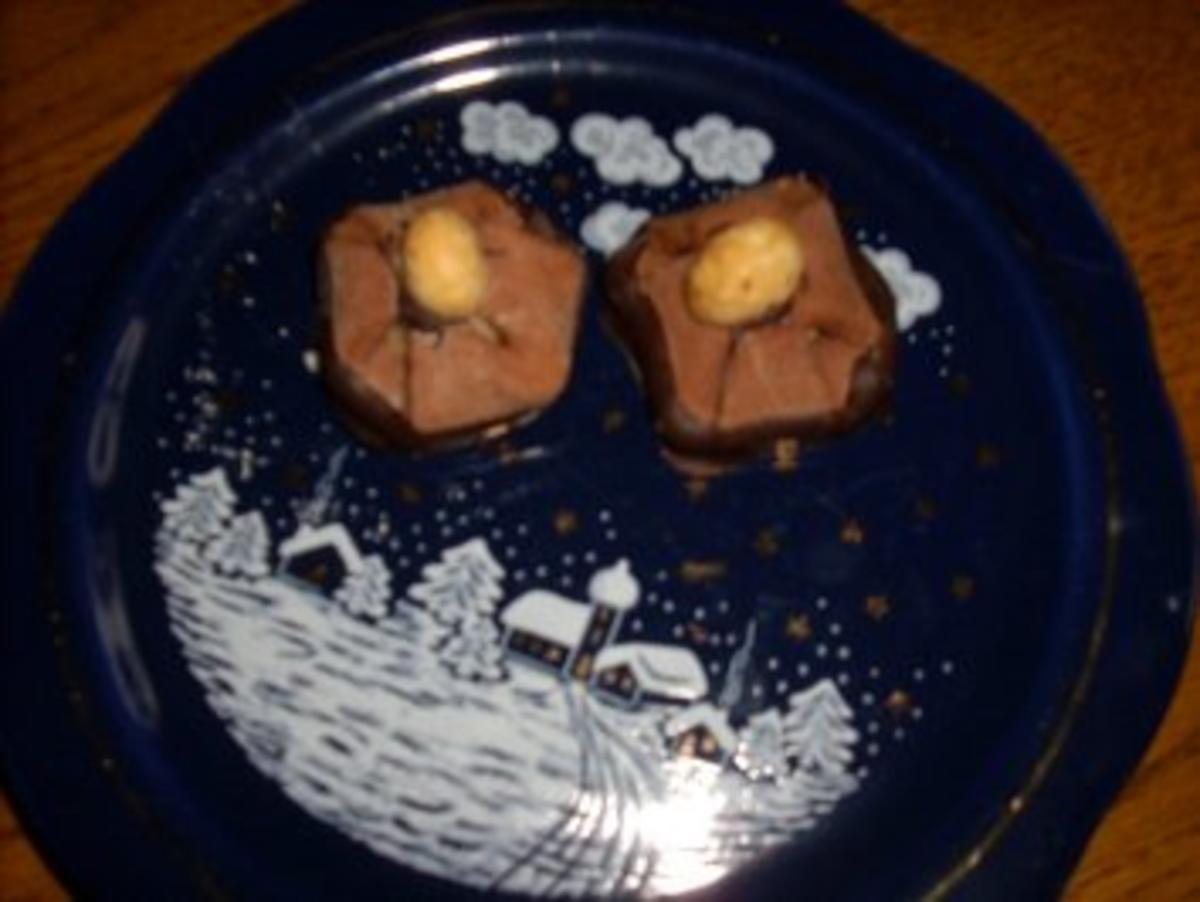 Schokoladen - Macadamiahütchen - Rezept