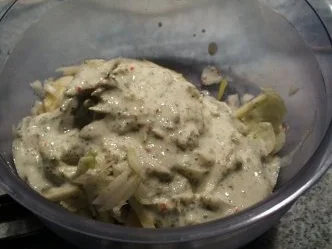 Zwiebelsalat mit Apfel - Rezept - Bild Nr. 3