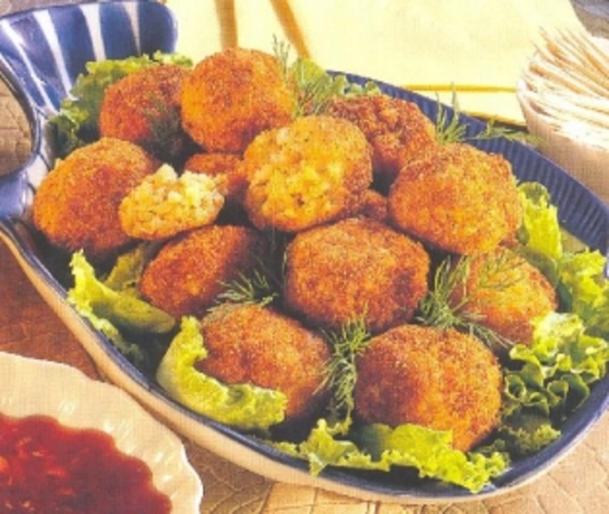 Frittierte Reiskugeln - Rezept mit Bild - kochbar.de