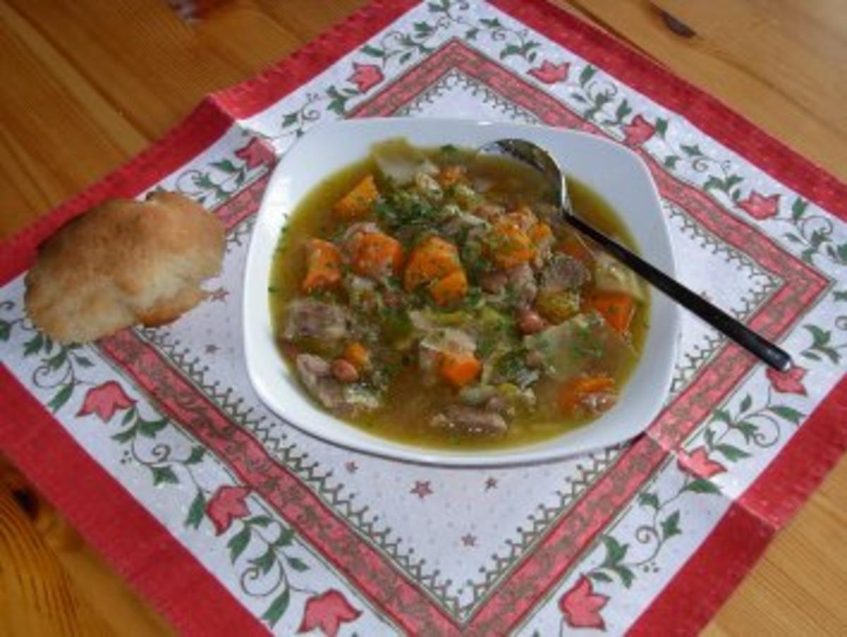 Suppe nach Holzfällerart - Rezept