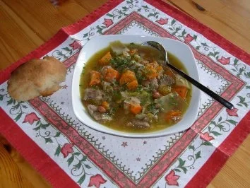 Rezept: Suppe nach Holzfällerart Suppe nach Holzfällerart - Rezept