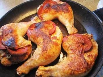 Rezept: Spanisches Oliven-Hähnchen ... Bild Nr. 3 Spanisches Oliven-Hähnchen ... - Rezept - Bild Nr. 3