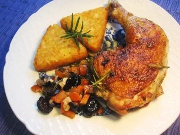 Rezept: Spanisches Oliven-Hähnchen ... Spanisches Oliven-Hähnchen ... - Rezept