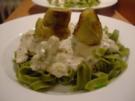 Artischockenherzen mit Huhn in Ziegenkäsesauce - Rezept