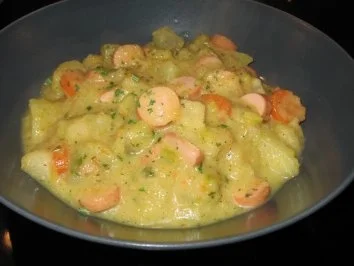 Rezept: Eintopf mit Wienerle Eintopf mit Wienerle - Rezept